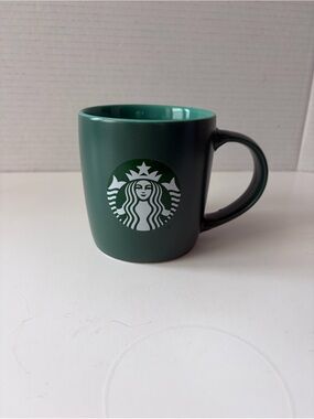 Starbucks Green ceramic mug 2024